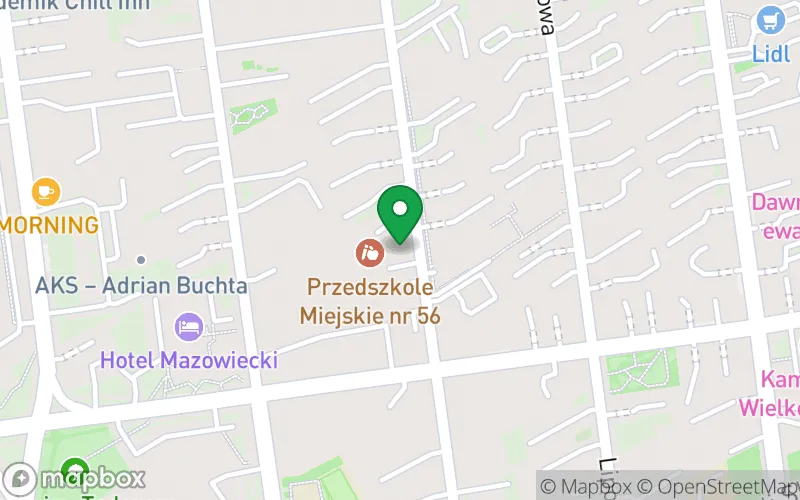 Lokalizacja: Przedszkole Miejskie nr 56
