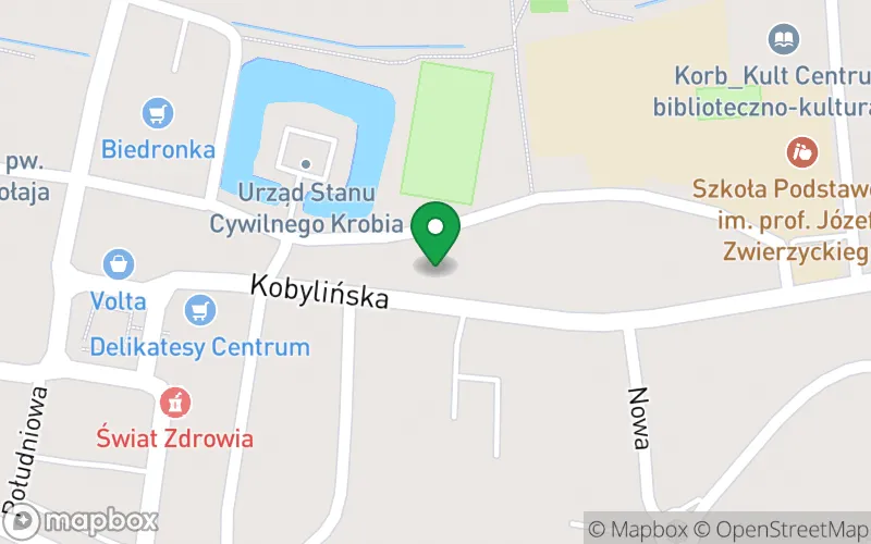 Lokalizacja: Przedszkole Samorządowe "Pod Świerkami" w Krobi