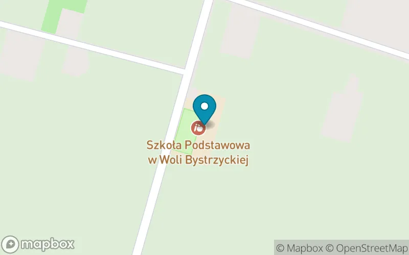 Lokalizacja: Szkoła Podstawowa w Woli Bystrzyckiej