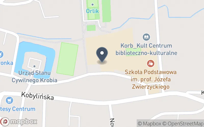 Lokalizacja: Zespół Szkół Ogólnokształcących i Zawodowych w Krobi