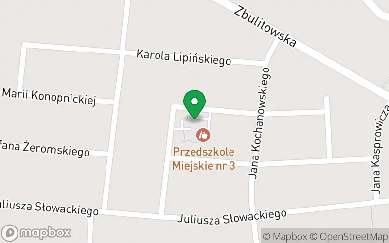 Lokalizacja: Przedszkole Miejskie nr 3