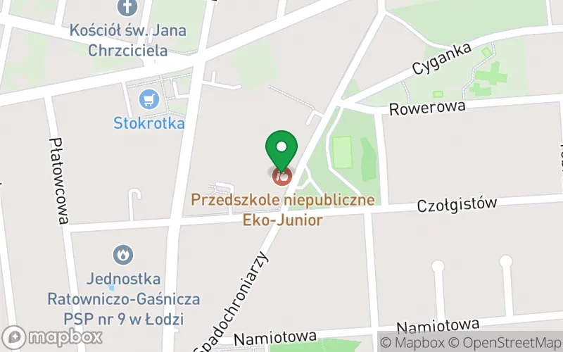 Lokalizacja: Przedszkole Niepubliczne Muzyczno-Językowo-Sportowe "Eko-Junior"