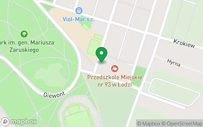 Lokalizacja: Przedszkole Miejskie nr 93