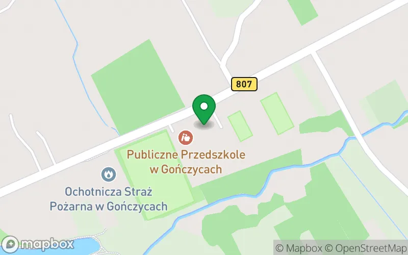 Lokalizacja: Publiczne Przedszkole w Gończycach