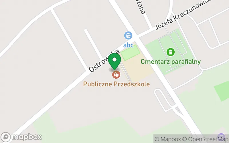 Lokalizacja: Przedszkole Publiczne w Kościelnej Wsi