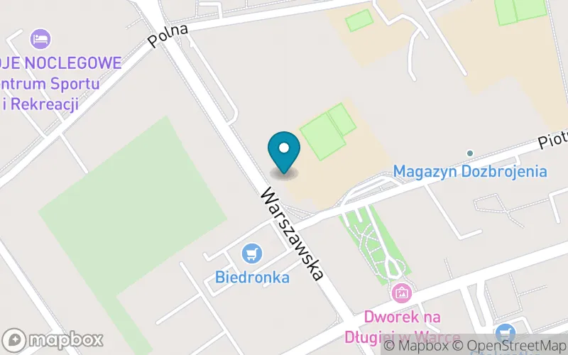 Lokalizacja: Szkoła Podstawowa nr 1 im. Piotra Wysockiego w Warce