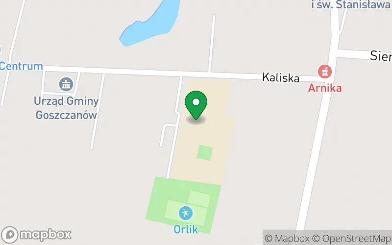 Lokalizacja: Publiczne Przedszkole w Goszczanowie