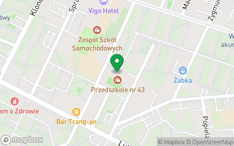 Lokalizacja: Przedszkole Miejskie nr 43