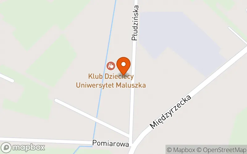 Lokalizacja: Klub Dzieciecy "Uniwersytet Maluszka"