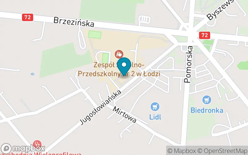 Lokalizacja: Szkoła Podstawowa nr 202 im. Jana Pawła II