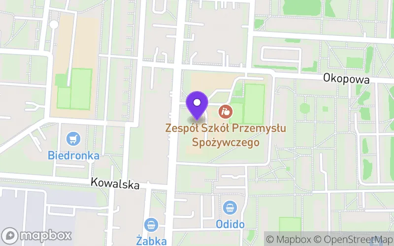 Lokalizacja: Technikum nr 6 w Zespole Szkół Przemysłu Spożywczego im. Powstańców Wielkopolskich
