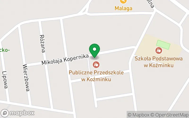 Lokalizacja: Publiczne Przedszkole Bajkowa Kraina w Koźminku