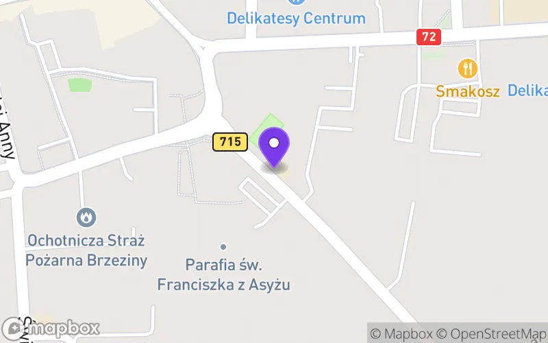 Lokalizacja: Liceum Ogólnokształcące im. J. Iwaszkiewicza w Brzezinach
