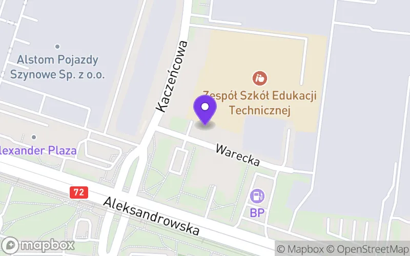 Lokalizacja: Technikum nr 20 w Zespole Szkół Edukacji Technicznej im. Marszałka Józefa Piłsudskiego