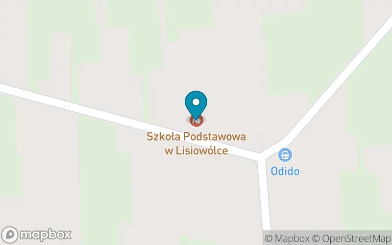 Lokalizacja: Szkoła Podstawowa w Lisiowólce