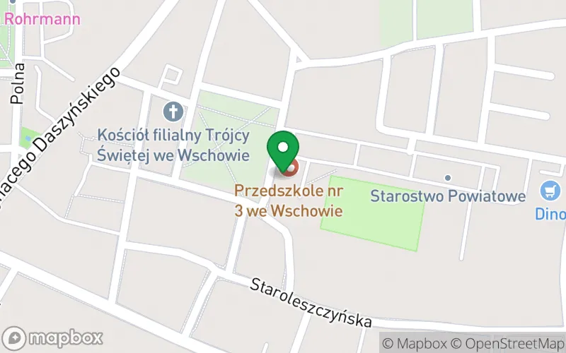 Lokalizacja: Przedszkole nr 3 "Wesoła Trójeczka" we Wschowie