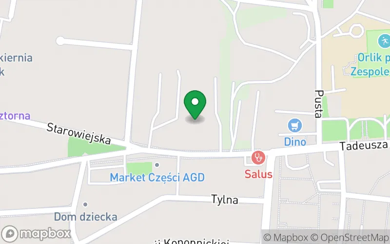 Lokalizacja: Specjalny Ośrodek Szkolno-Wychowawczy im. Janusza Korczaka we Wschowie Przedszkole Specjalne nr 6 "Kraina Tęczy"