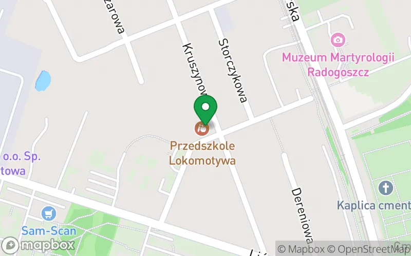 Lokalizacja: Przedszkole Lokomotywa