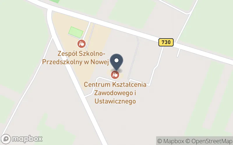 Lokalizacja: Centrum Kształcenia Zawodowego i Ustawicznego w Nowej Wsi