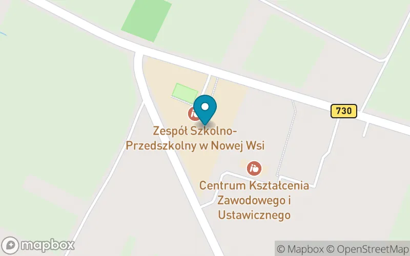 Lokalizacja: Publiczna Szkoła Podstawowa im. Bohaterów Powstania Styczniowego 1863 Roku w Nowej Wsi