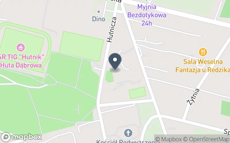 Lokalizacja: Zespół Szkół w Hucie Dąbrowie