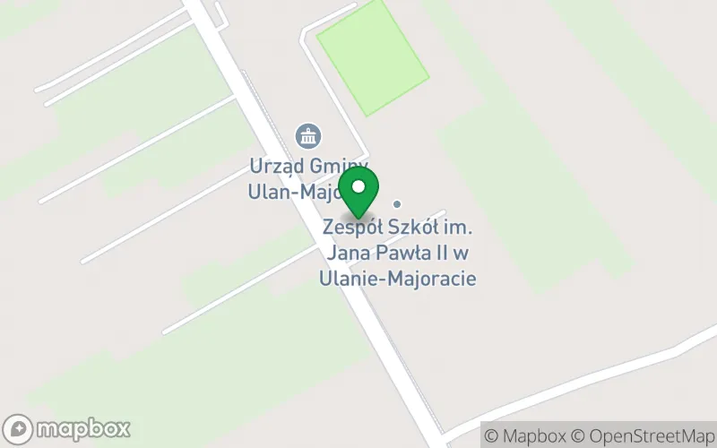 Lokalizacja: Zespół Szkół im. Jana Pawła II Przedszkole w Ulanie-Majoracie