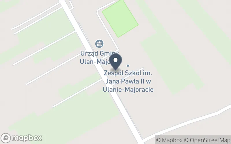 Lokalizacja: Zespół Szkół im. Jana Pawła II w Ulanie-Majoracie