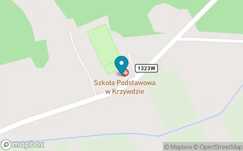 Lokalizacja: Publiczna Szkoła Podstawowa w Krzywdzie im. Orła Białego