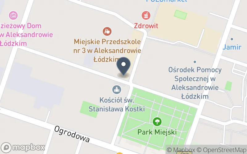 Lokalizacja: Zespół Szkół Zawodowych im. Stanisława Staszica w Aleksandrowie Łódzkim