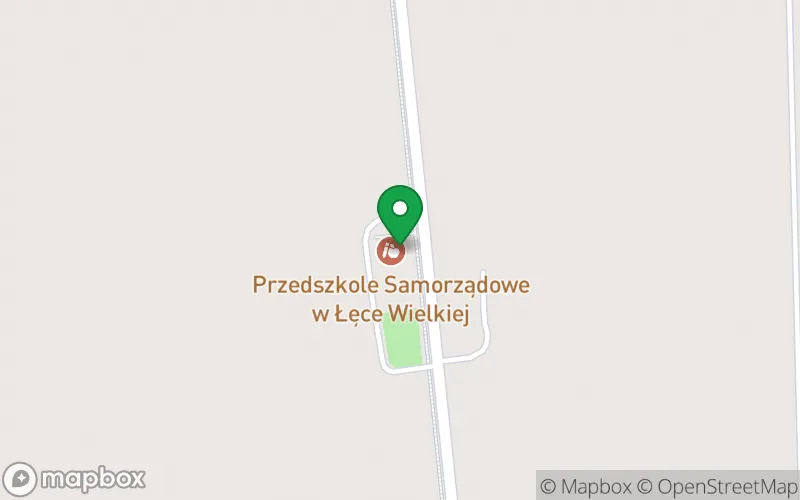 Lokalizacja: Przedszkole Samorządowe w Łęce Wielkiej