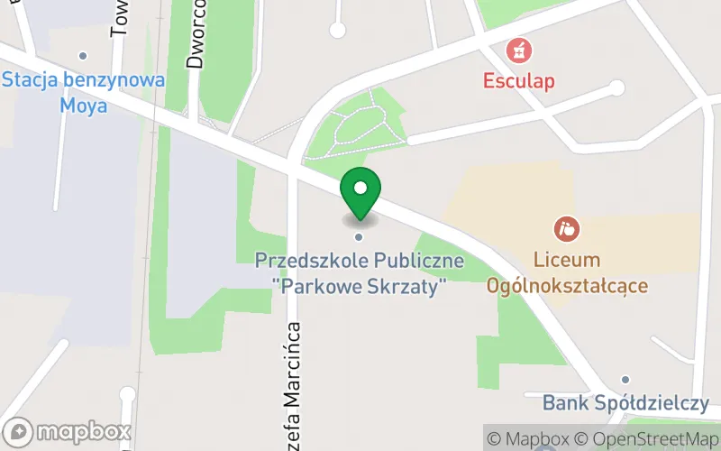 Lokalizacja: Przedszkole Parkowe Skrzaty w Koźminie Wielkopolskim