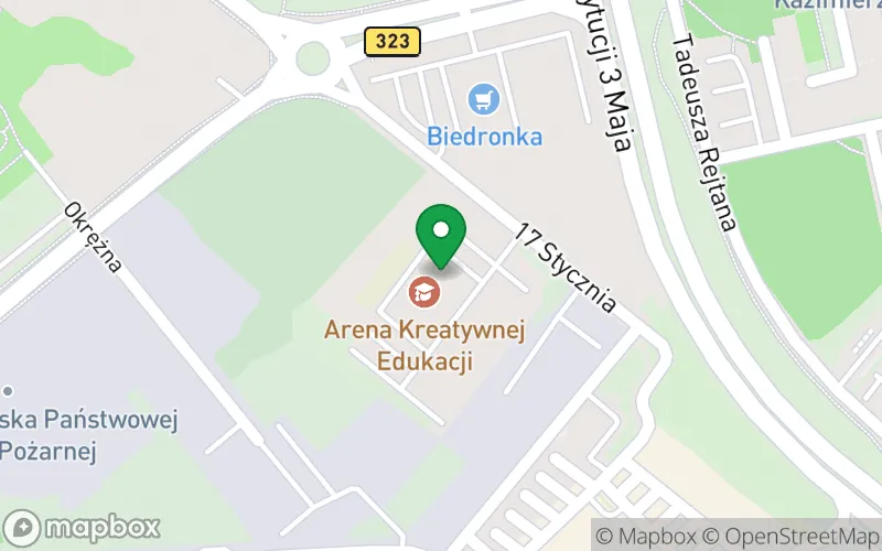 Lokalizacja: Niepubliczne Przedszkole Drugie Kroczki Mariusz Mania