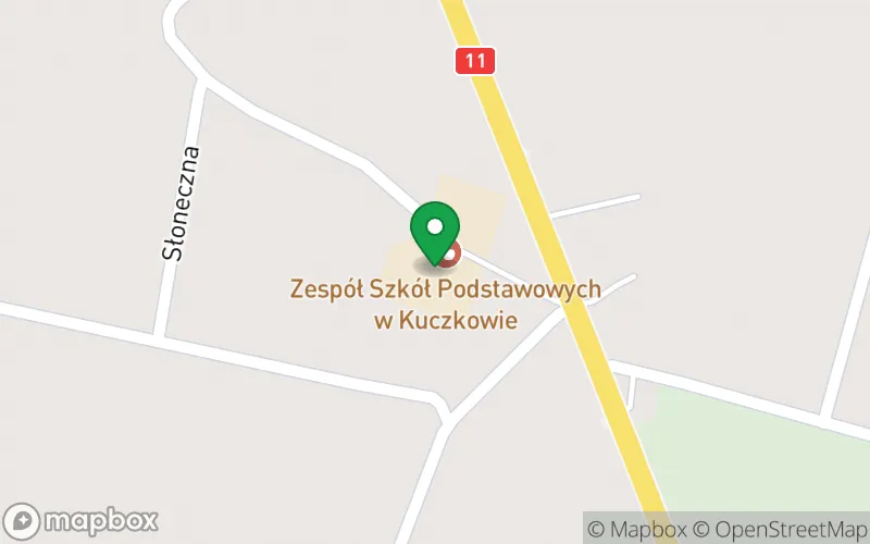 Lokalizacja: Publiczne Przedszkole w Kuczkowie
