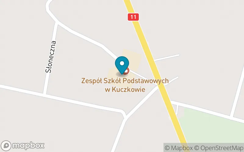 Lokalizacja: Publiczna Szkoła Podstawowa im. Twórców Ludowych w Kuczkowie