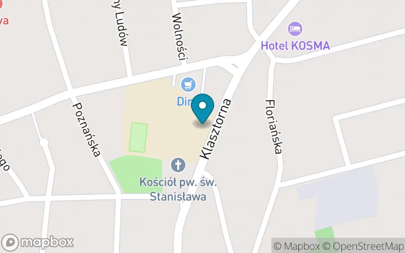 Lokalizacja: Szkoła Podstawowa nr 2 Specjalna w Koźminie Wielkopolskim