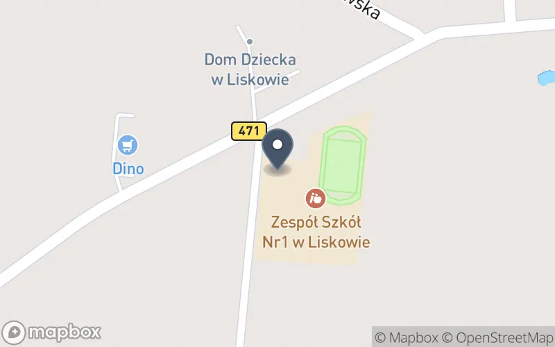 Lokalizacja: Zespół Szkół nr 1 w Liskowie