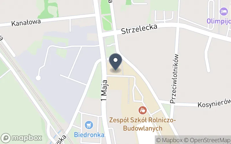 Lokalizacja: Zespół Szkół Rolniczo-Budowlanych im. "Synów Pułku"