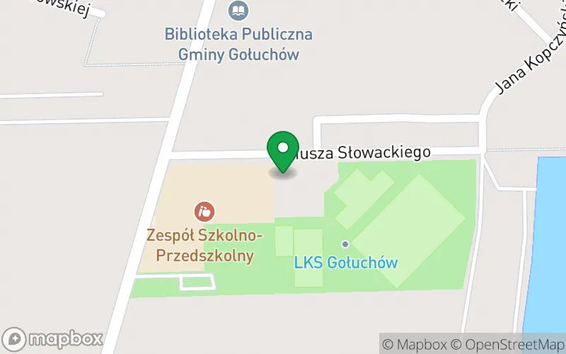 Lokalizacja: Przedszkole Publiczne w Gołuchowie