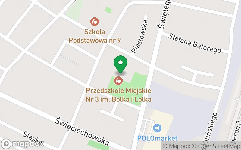 Lokalizacja: Przedszkole Miejskie nr 3 im. Bolka i Lolka w Lesznie