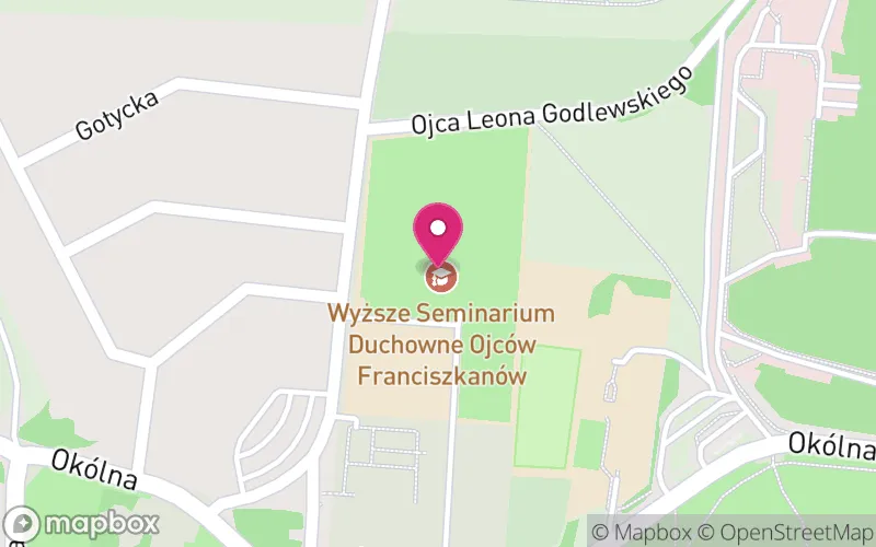 Lokalizacja: Wyższe Seminarium Duchowne Ojców Franciszkanów