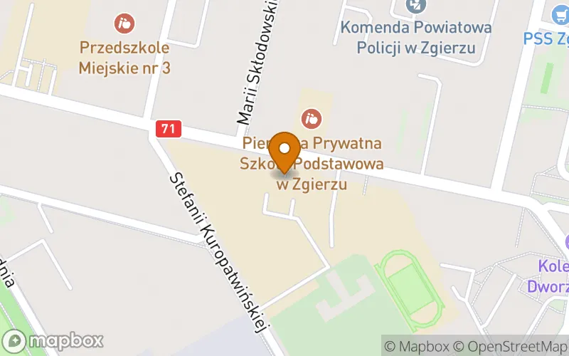Lokalizacja: Szkoła Policealna Województwa Łódzkiego w Zgierzu