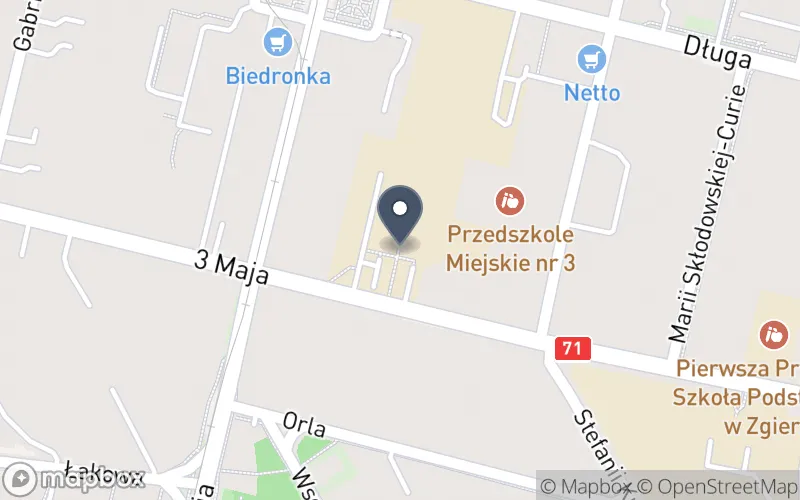 Lokalizacja: Zespół Szkół Ogólnokształcących im. Stanisława Staszica w Zgierzu