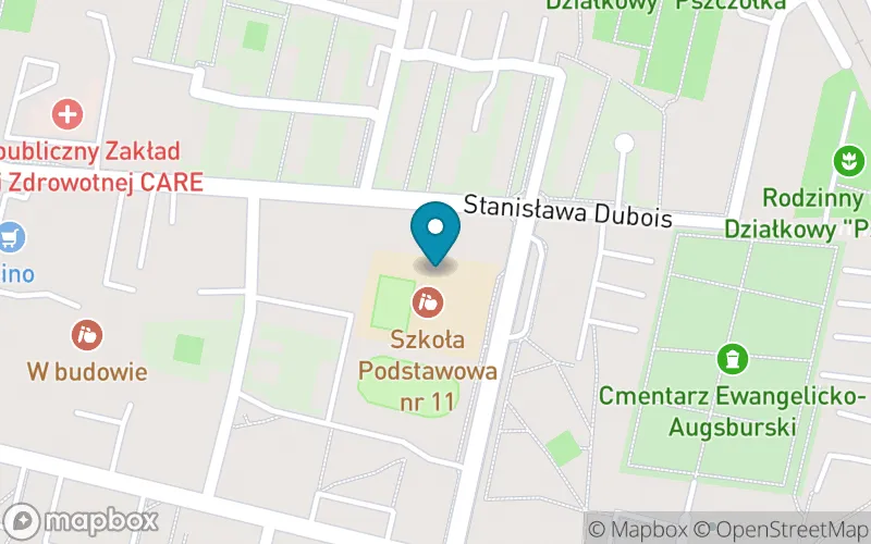 Lokalizacja: Szkoła Podstawowa nr 11 w Zgierzu