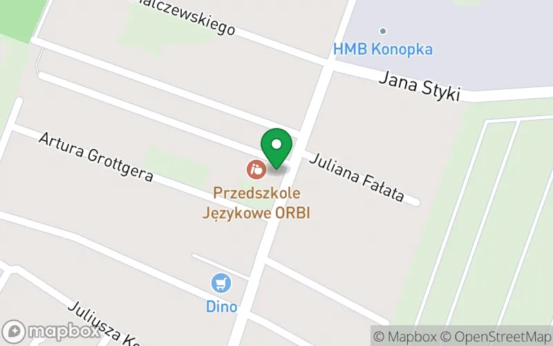 Lokalizacja: Przedszkole Językowe Orbi Centrum Animus Przemysław Walkowiak