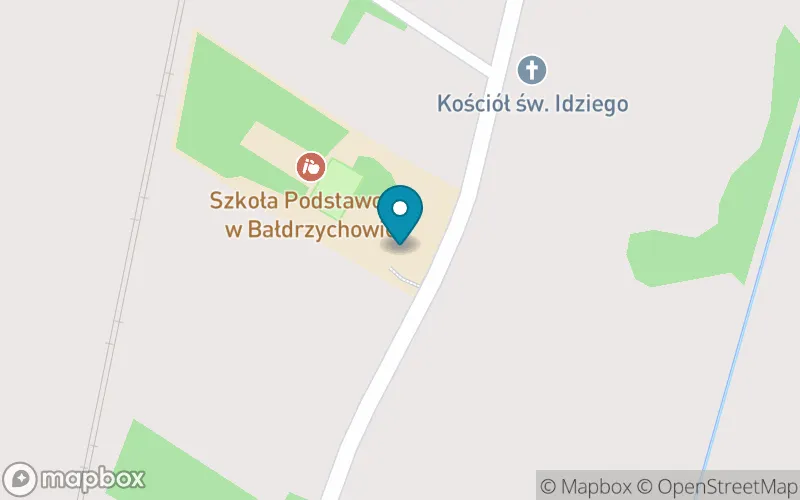 Lokalizacja: Szkoła Podstawowa w Bałdrzychowie
