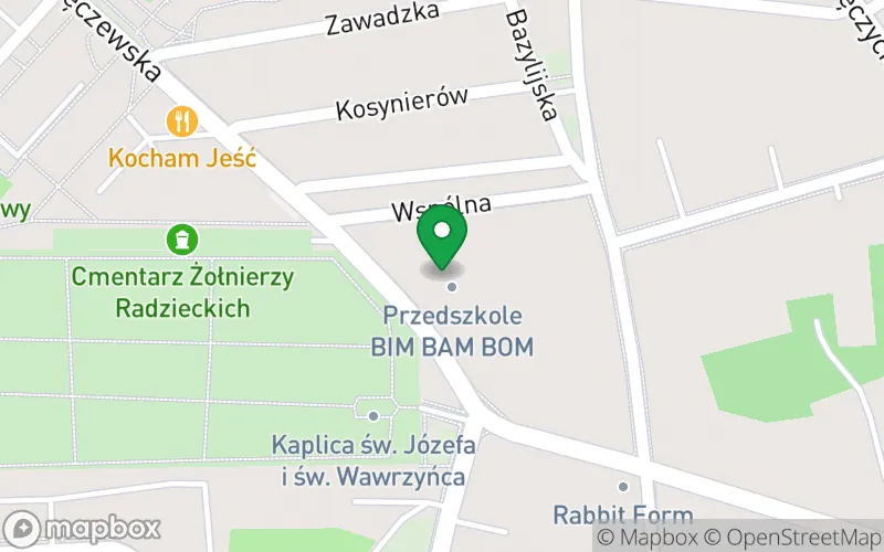 Lokalizacja: Przedszkole Niepubliczne Bim Bam Bom