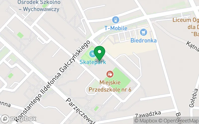 Lokalizacja: Miejskie Przedszkole nr 6 w Zgierzu