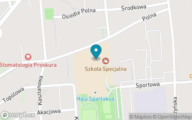 Lokalizacja: Szkoła Podstawowa Specjalna w Grójcu