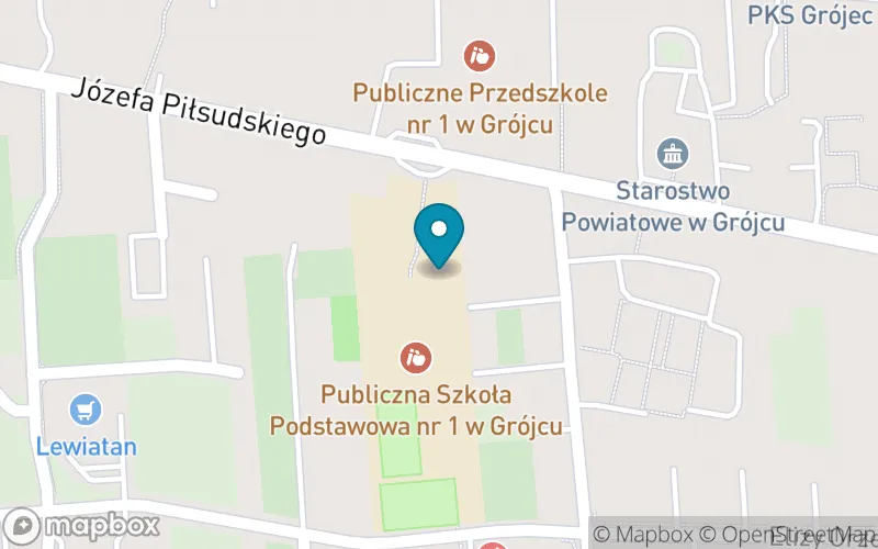 Lokalizacja: Publiczna Szkoła Podstawowa nr 1 w Grójcu
