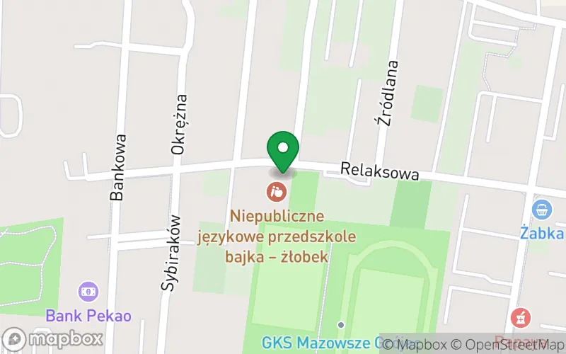 Lokalizacja: Niepubliczne Jezykowe Przedszkole "Bajka"